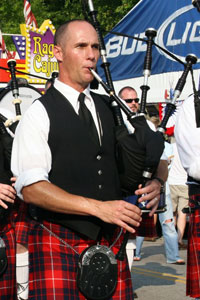 Pipe Major Tom Arnold